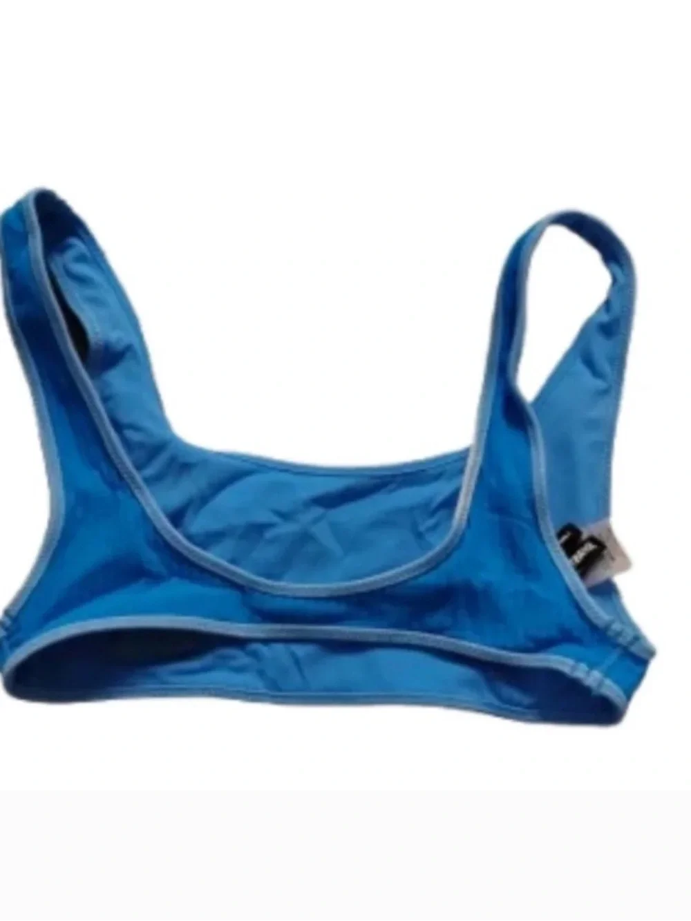 triangl swimwear Bright Blue Scoop Bikini Top
